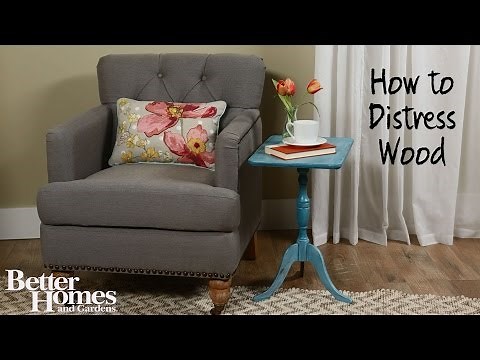 How to Distress Wood