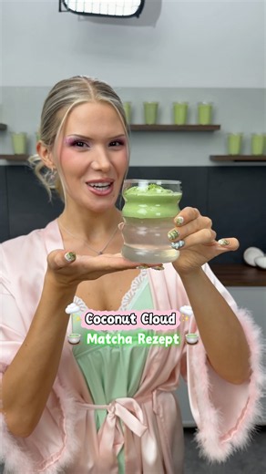 My Coconut Cloud MATCHA Recipe 😍🍵☁️ You have to try it!! 💚 #COCONUTCLOUD