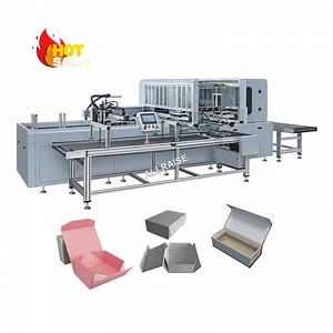 [Hot Item] Automatic Rigid Box Assembly Machine Gift Box Mobile Phone Box Ring Box Forming Machine