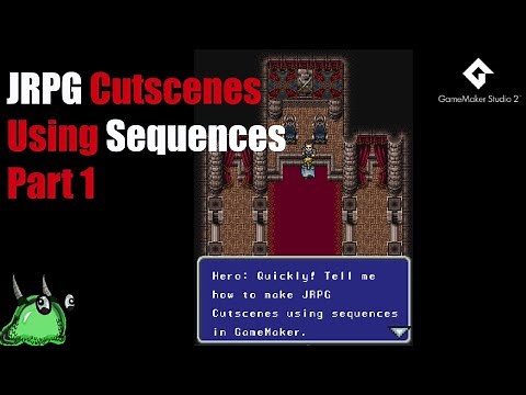 GameMaker Studio 2: JRPG Cutscenes using Sequences Part 1/2.