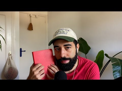 I draw red objects (asmr)