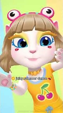 post your summer dance vibes ☀️💃 #TalkingAngela #MyTalkingAngela2 #SummerVibes