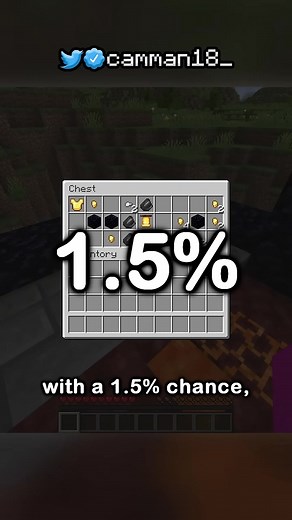 16K views · 424 reactions | The Rarest Chest Loot #Minecraft #Gaming #MinecraftBuilds #MinecraftMemes | Camman18 VODS | Facebook