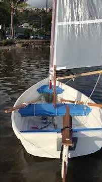 Walker bay 8 dinghy- sail rig diy home made