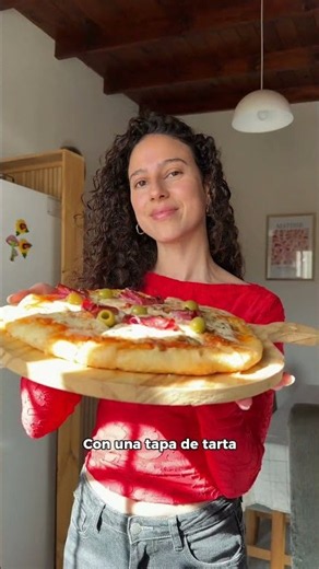 Pizza con Tapa de Tarta!