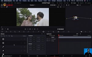 Windows & Tracker in Colourpage of Davinci Resolve