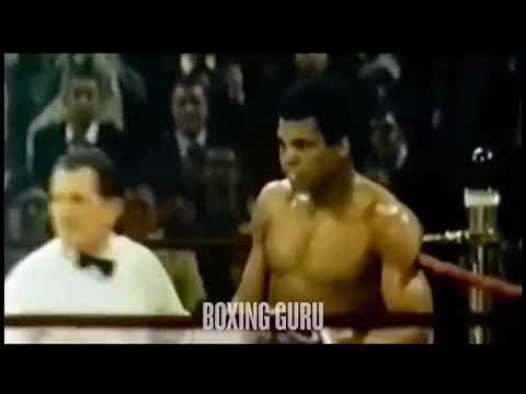 How many times was Muhammad Ali knocked down?