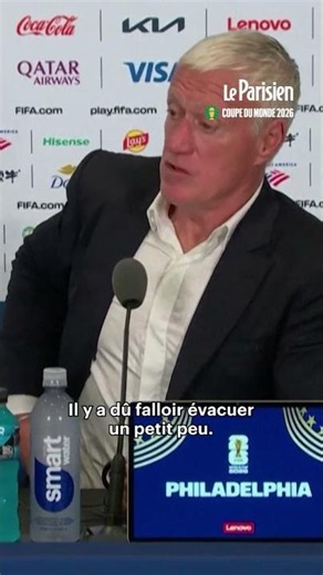 Les Bleus' match interrupted by storms: "We played cards," Deschamps recounts
