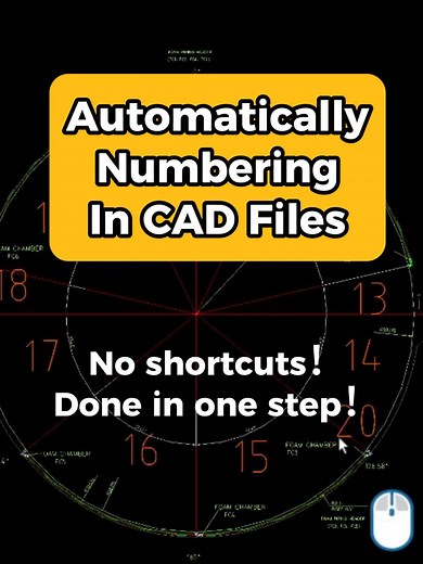 Automated Numbering in CAD: Quick and Easy Method