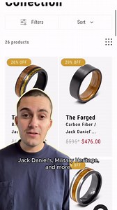 1.2M views · 307 reactions | Attention, fine gents and future happily-ever-afters! Your quest for the perfect wedding ring just got a whole lot more epic  Plus, with every purchase enjoy:  Tactical Box  FREE silicone band  Money Back Guarantee | Manly Bands | Facebook