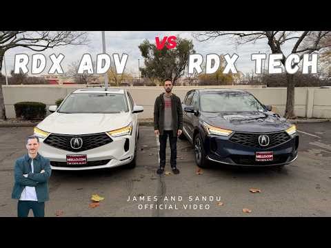 2026 Acura RDX Tech vs Advance