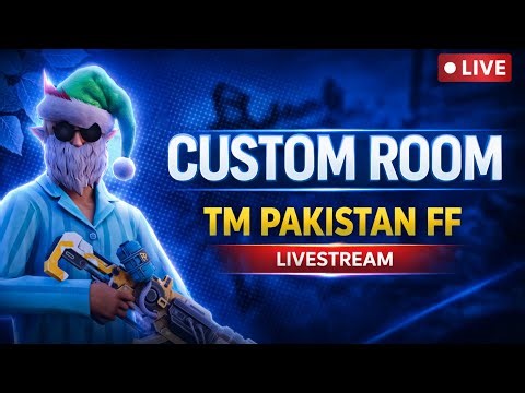 Free Fire Custom Room Live Now | Tm Pakistan FF #freefire #ff