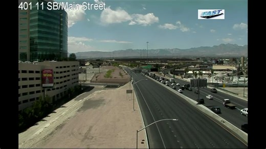 Fatal motorcycle crash affecting traffic on I-11 outside downtown, Spaghetti Bowl