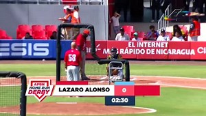 Segunda Ronda de Eliminatoria Homw Run Derby Asi fue el momento Gigante de @lazaro47alonso Campeon 2025 del Home Run Derby ⚾️🔥 de @laprofesional_apbn | Página Oficial: Franquicia Gigantes de Rivas