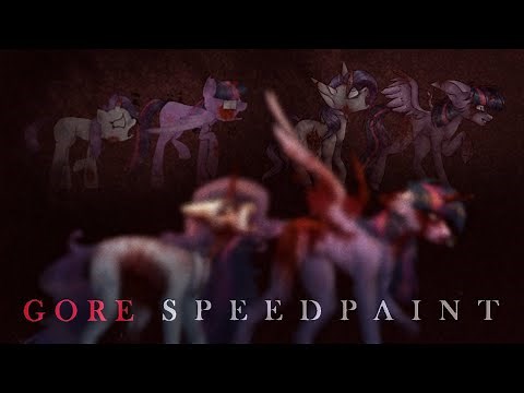 [GORE] Pony Zombies Redraw (3.0) - MLP Speedpaint