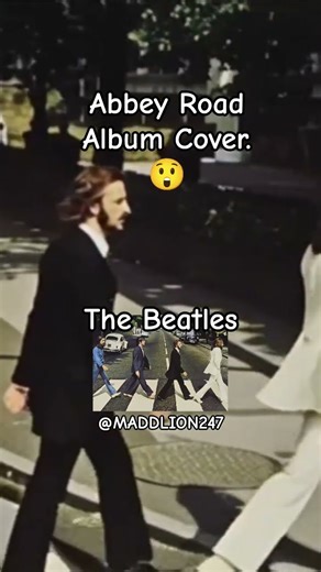 Abbey Road! The Beatles. 👀😲. #thebeatles #abbeyroad #trending #shorts