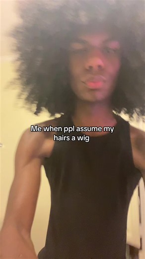 Afro Headband Wig Reaction: When Someone Asks If My Hair Is a Wig