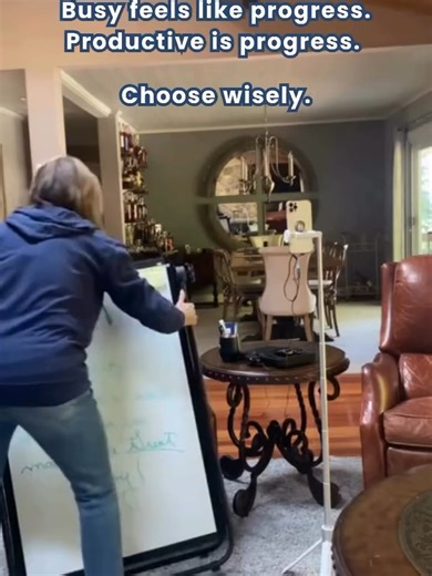 Being busy can feel like progress… Checking tasks off, juggling everything, filling your calendar. But most of the time, busy just keeps you spinning in place. Productivity is different. Productivity is clarity — knowing your direction, your priorities, and the actions that actually matter. It’s the difference between working hard… and working with intention. And here’s the truth: staying stuck in “busy mode” leads straight to burnout. But shifting into purposeful productivity helps you create m