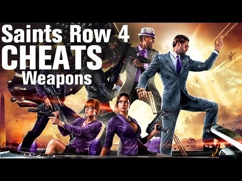 Saints Row 4 Cheats: Weapons