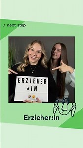 🧒🏼💛 Was macht man eigentlich als Erzieher:in? I next step