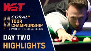 In a repeat of last year's incredible world final, John Higgins took on Judd Trump in the quarter-finals of the Coral Tour Championship. Catch up on yesterday's action in just 3️⃣ minutes 👌 | WST