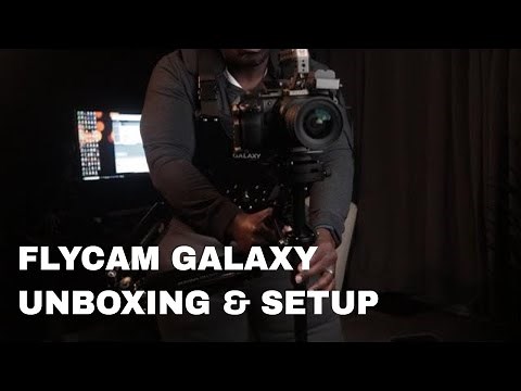 How To Setup Flycam Galaxy Vest and Dual Arm and Unboxing #flycam #glidecam #proaim #redking