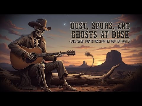 Dust, Spurs, and Ghosts at Dusk – Dark Cowboy Country Music from the Forgotten Frontier #darkcountry