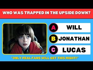 👉 99% FAIL This STRANGER THINGS Quiz 😳 | Are YOU a True Fan? | Seasons 1–5 Trivia