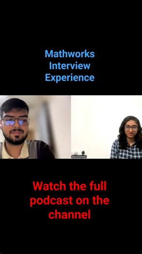 Mathworks Interview Experience | IIIT HYDERABAD