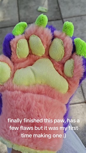 Custom Fursuit Paws: My Sewing Journey