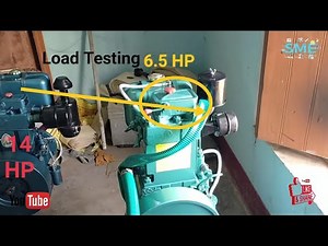 6.5 HP Engine 15 KVA alternator load testing kirloskar diesel engine//S Mochan Education