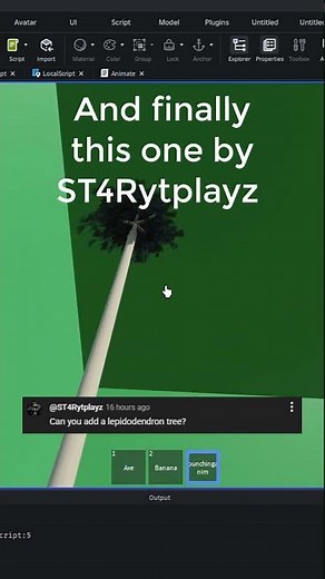 Day 34 scripting your roblox ideas into roblox studio #roblox #scripting #robloxedit #robloxstudio