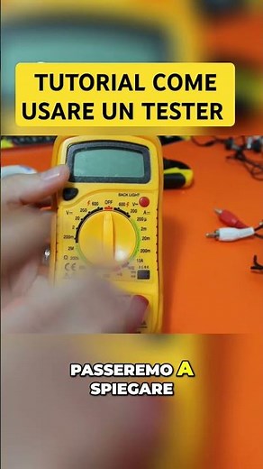 how to use a multimeter tester