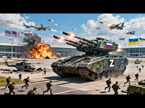 UNSTOPPABLE! Russia Launches Massive Attack, US-Ukraine Airport Completely Destroyed – ARMA 3