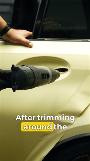 Door handle wrap trick