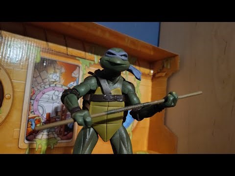 DONATELLO! BOOTLEG NECA 1990 TEENAGE MUTANT NINJA TURTLES UNBOXING!