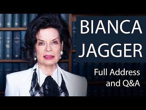 Bianca Jagger | Full Address and Q&A | Oxford Union