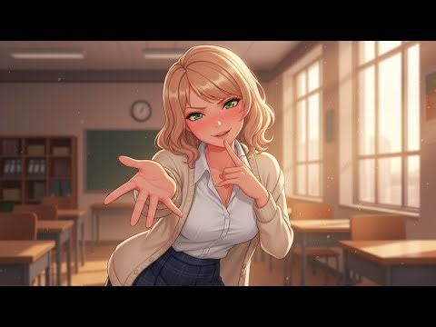 Popular Girl Teaches You How to Kiss... Passionately! [F4M ASMR RP]