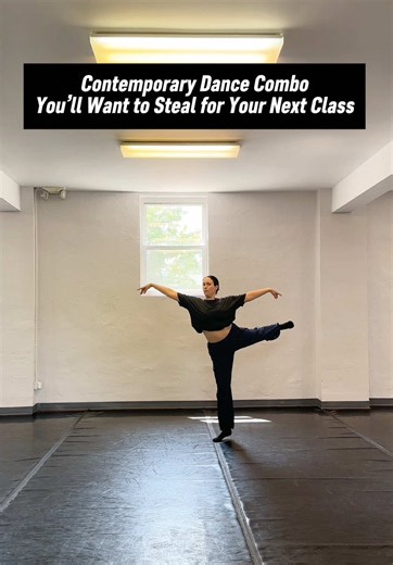 Contemporary Dance Combo for Class: Easy 8-Count Movement Ideas