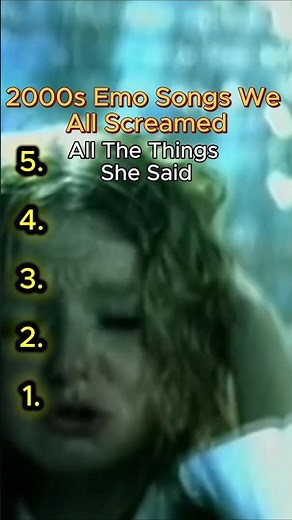 2000s Emo Songs We All Screamed | Top 5 Emo Anthems Everyone Knows