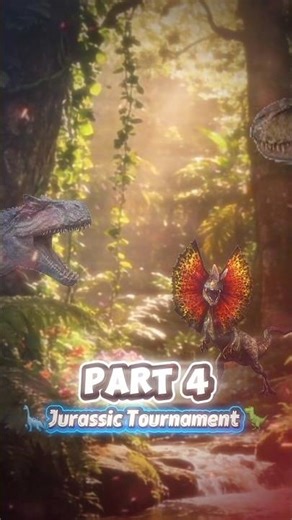 Atrociraptor Ghost Vs Pyroraptor | Jurassic Tournament Part 4// #dinosaur #edit