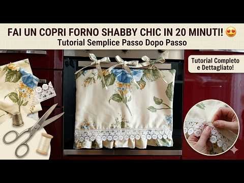 TUTORIAL COPRI FORNO semplice per principianti