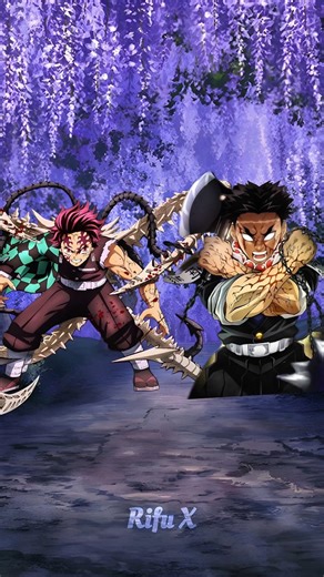 Tanjiro vs Gyomei, Mitsuri vs Daki, Zenitsu vs Nezuko who is strongest ❓ #demonslayer #anime #kny