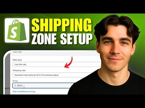 How to Set Up Shipping Zones On Shopify (Tutorial 2026)