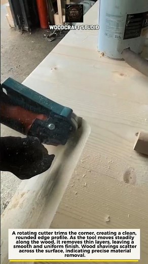 Perfect Edge Rounding with Wood Router Tool #woodworking #tools #DIY