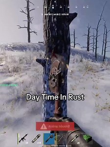 Night and Day difference in Rust😭🙏🏽#rust#rustgame#rusttok#rustgameplay#rustfunnymoments
