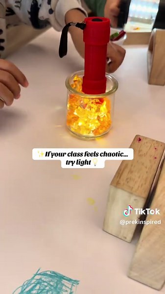 Exploring Light with Flashlights and Acrylic Gems