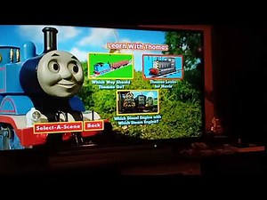 Thomas And Friends Calling All Engines 2005 DVD Menu Walkthrough