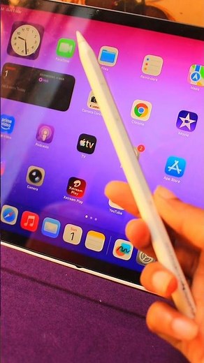 How to charge apple pencil 2nd Gen 🔋#shorts #trending #viral #applepencil #ipad #tipsntricks