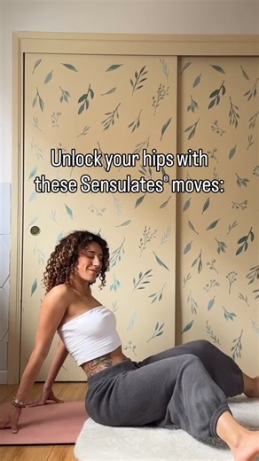 72K views · 4.1K reactions | Some hip moves to try at home. 曆 This was day 1 of our most recent challenge and so many of reached out to tell me about emotional releases you had after this one as well as feeling more open and less tension in your hips. This class is called Sensulates® Intro and you can try the full thing with a free trial 曆勺 | Ruth Pilates Studio | Facebook
